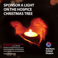 Support hospice organisations and cancer groups at Christmas